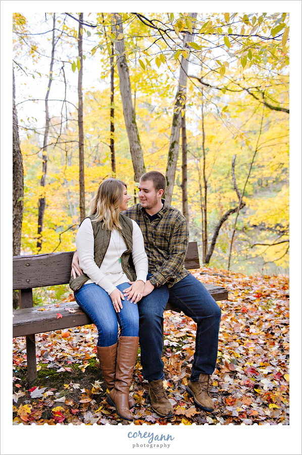 Olmsted Falls Engagement Session in the Fall with Deena and Spencer ...