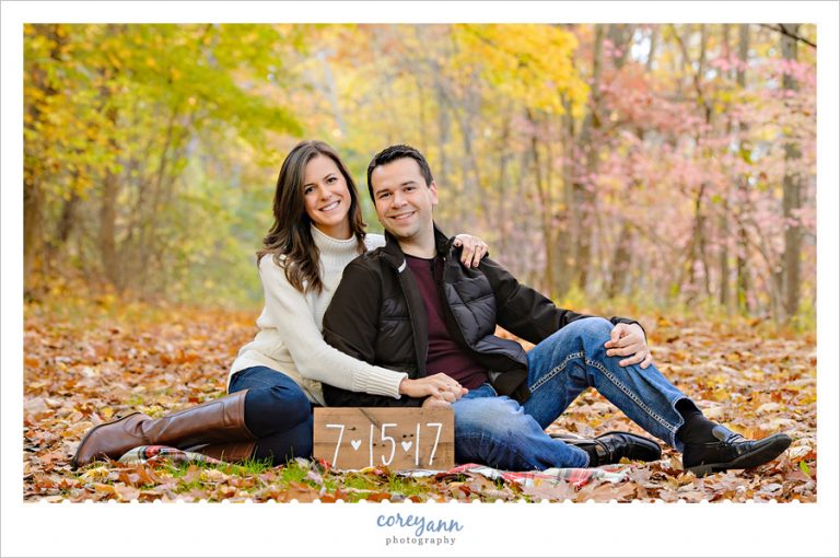 Canton Ohio Engagement Session with Taylor and Anthony