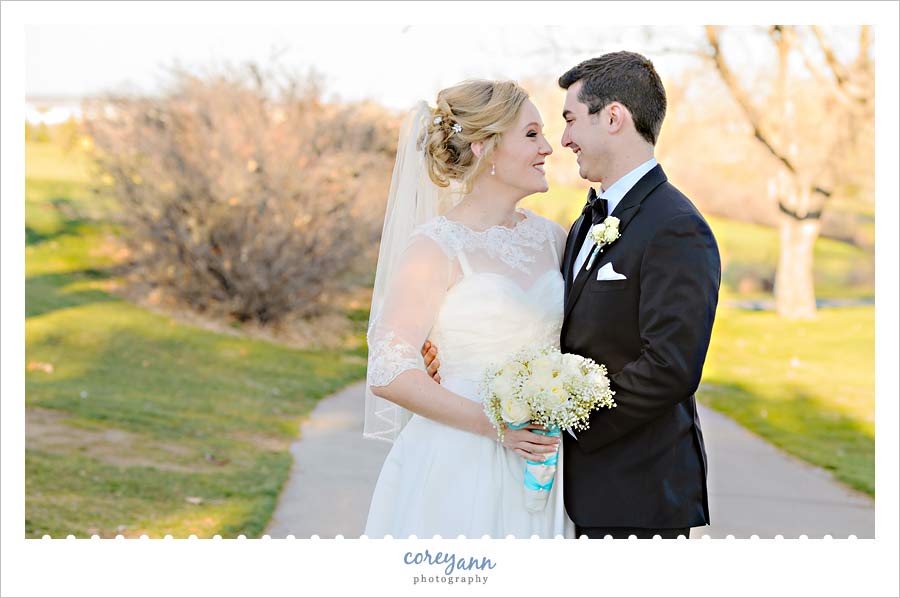 Bride and Groom wedding portrait at Inverness Hotel