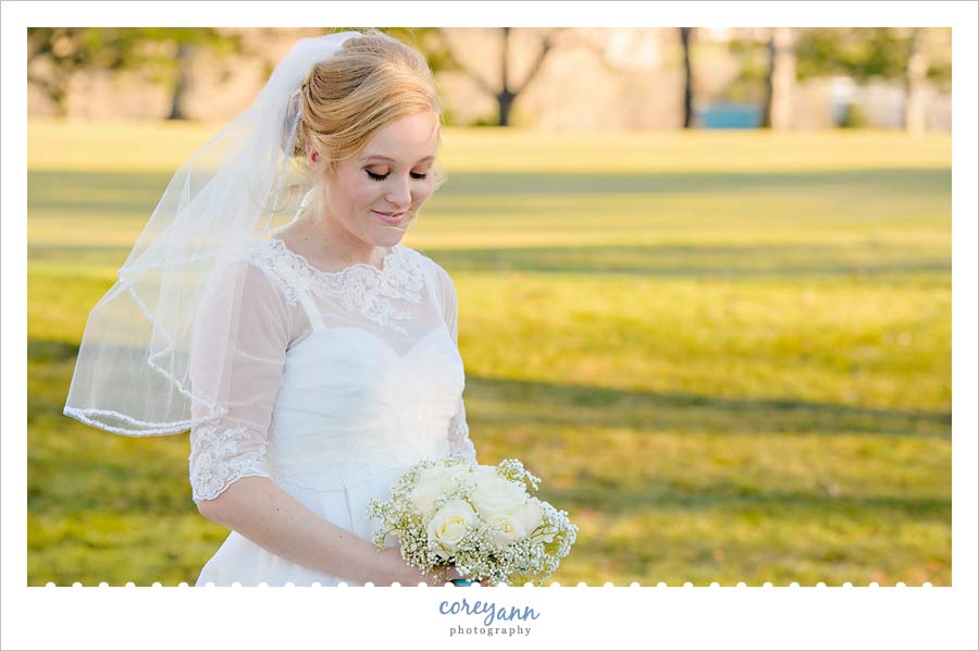 Bride portrait in Englewood Colorado