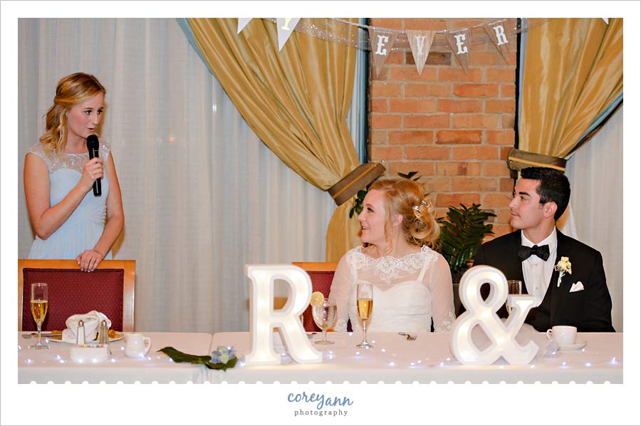 Wedding reception at Inverness Hotel in Colorado