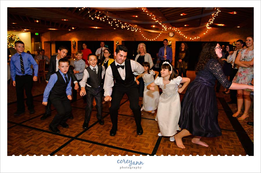 Wedding reception at Inverness Hotel in Colorado