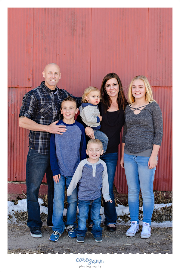 Columbine Open Space Mini Session with the S Family