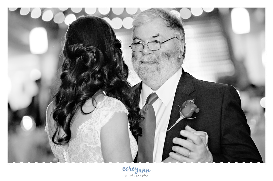 Hyatt Regency Cleveland Arcade Wedding Reception