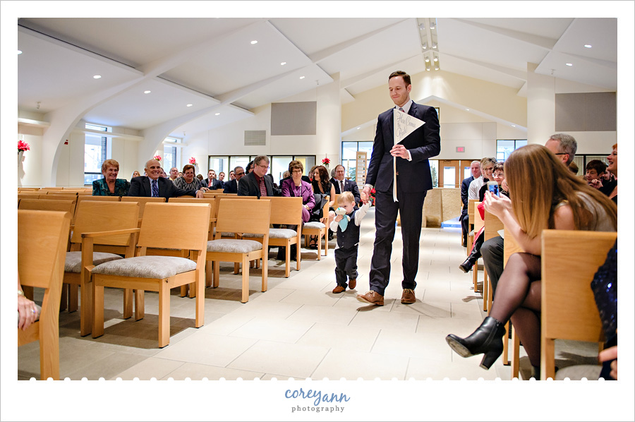 St Ladislas wedding ceremony in Westlake Ohio