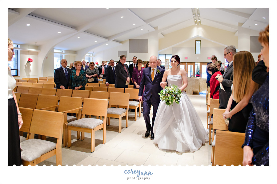 St Ladislas wedding ceremony in Westlake Ohio