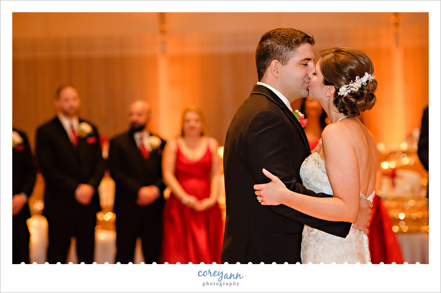 First dance at Bayfront Convention Center Wedding Reception