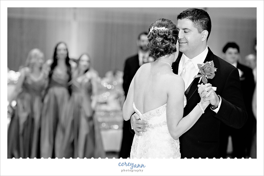 First Dance at Bayfront Convention Center Wedding Reception