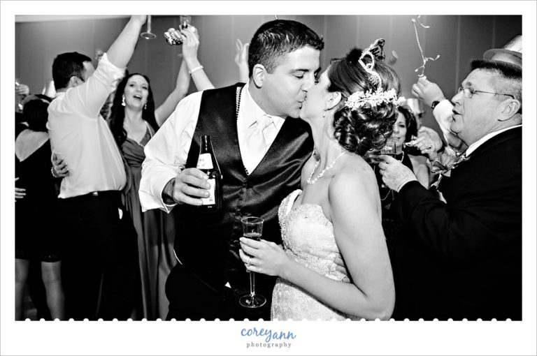 NYE Bayfront Convention Center Wedding Reception