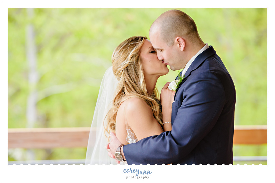 Bride and Groom wedding portrait at Mapleside Farms