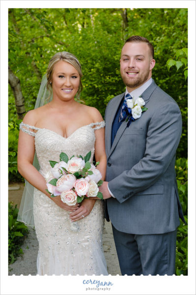 Wedding Portrait in May at Stan Hywet