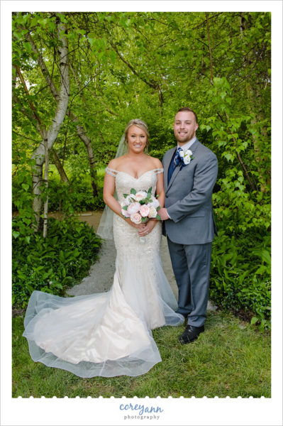 Wedding Portrait in May at Stan Hywet
