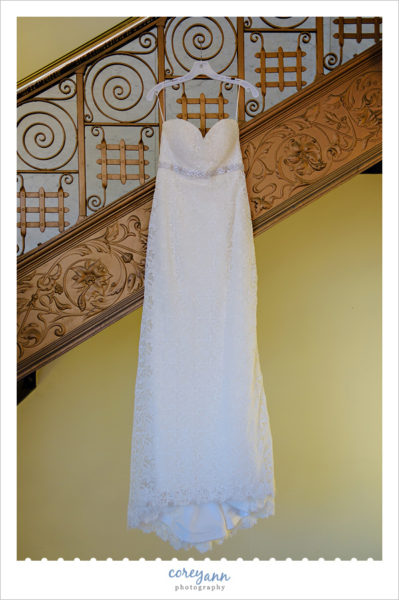 Wedding Dress at the Hyatt Arcade Cleveland