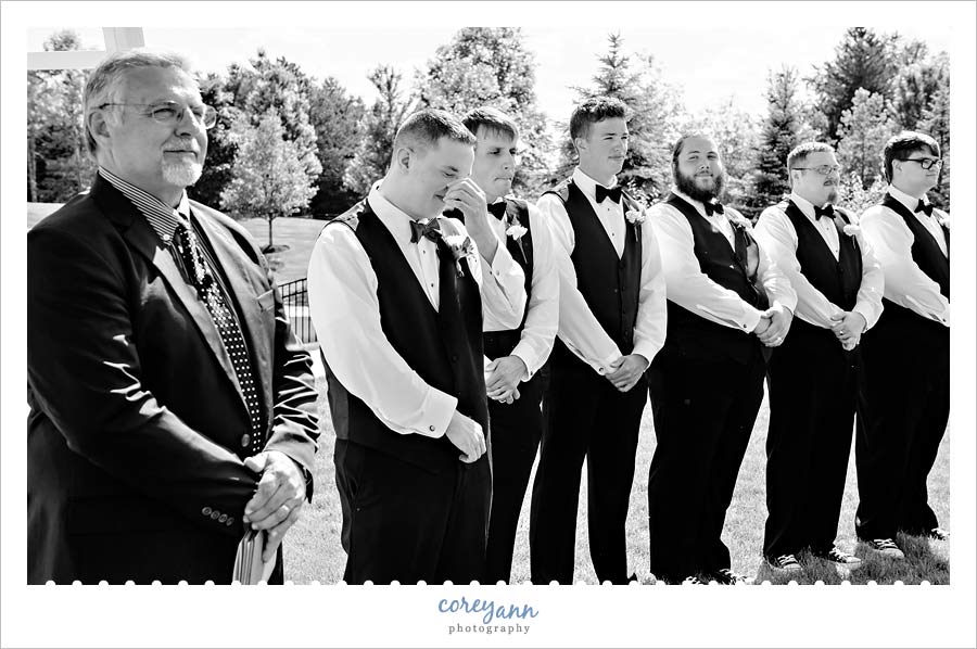 Outdoor Wedding Ceremony at Club at Corazon