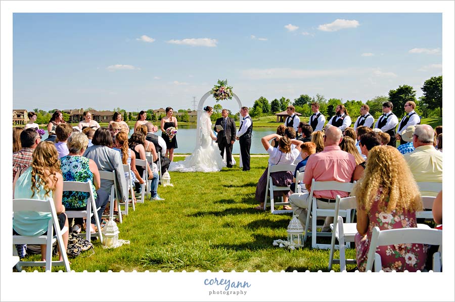 Outdoor Wedding Ceremony at Club at Corazon