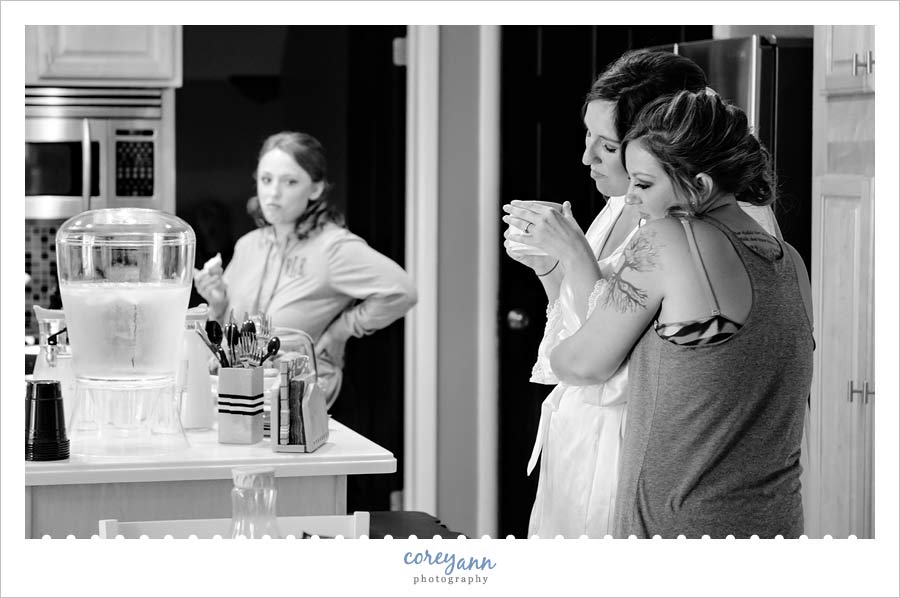 Bride Getting Ready for Cleveland Wedding