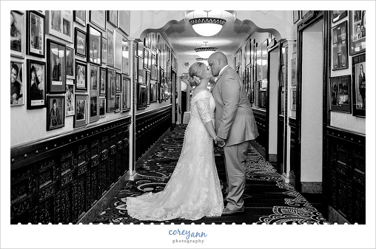 Bride and Groom wedding portrait at Tangier