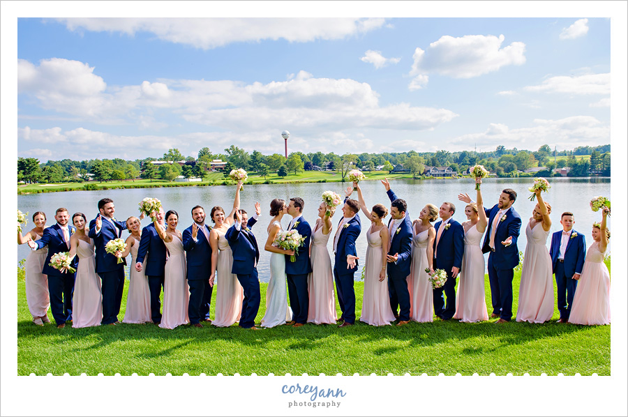 Wedding Bridal Party at Firestone Country Club