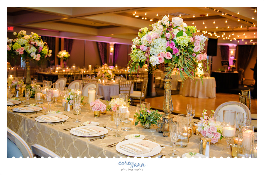 Wedding Reception at Firestone Country Club in Akron