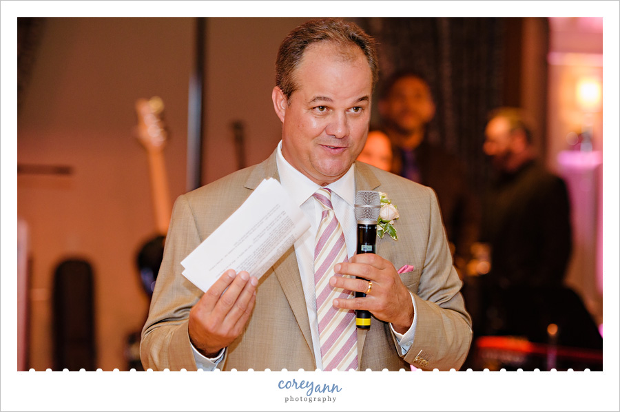 Wedding Reception at Firestone Country Club in Akron