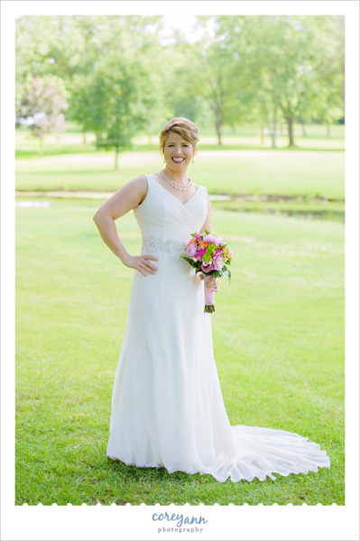Skyland Pines Wedding Portrait in June