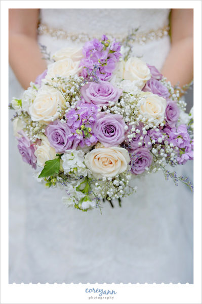 Lavender Rose Bridal Bouquet
