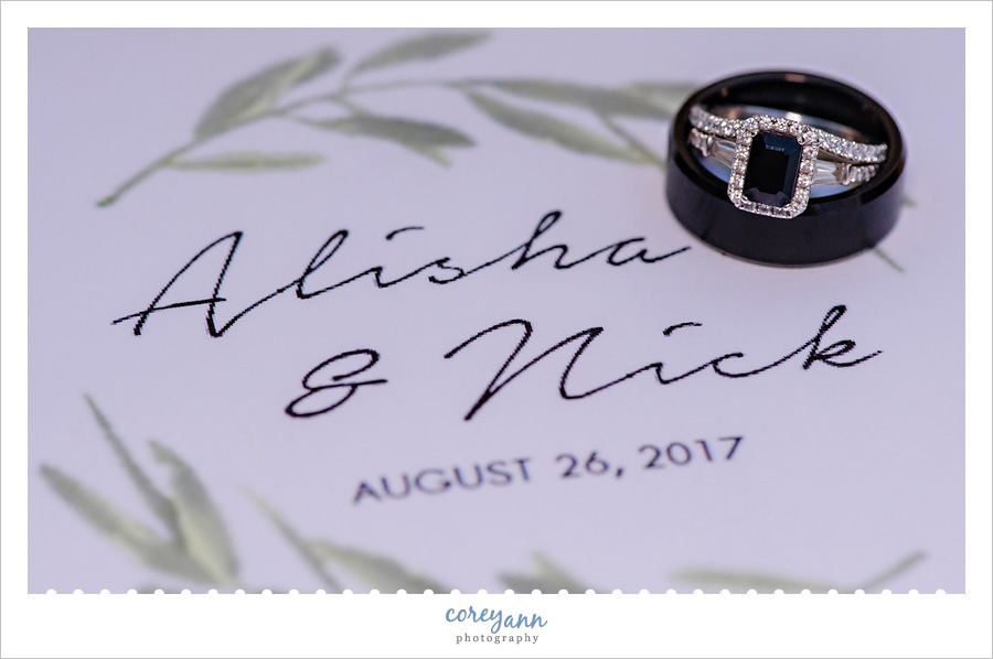 Wedding Rings on Program at Heritage Barn