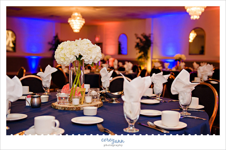Wedding Reception at Aherns Banquet Center