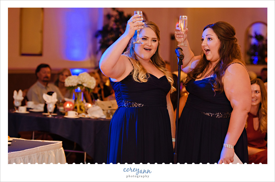 Wedding Reception at Aherns Banquet Center