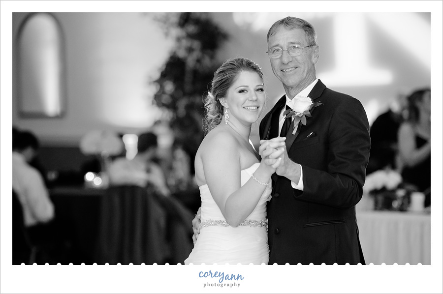 Wedding Reception at Aherns Banquet Center