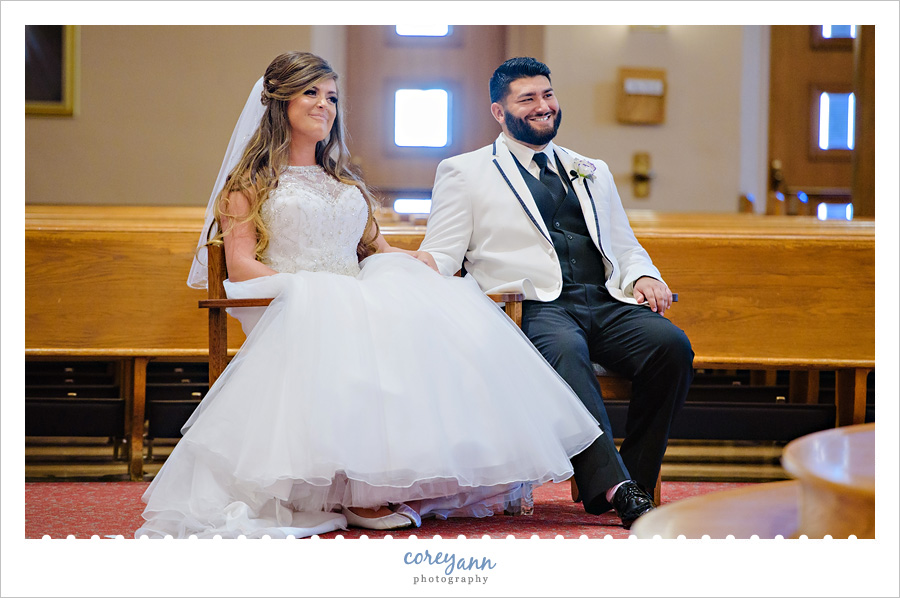 Wedding Ceremony at St. Paul's Catholic Parish