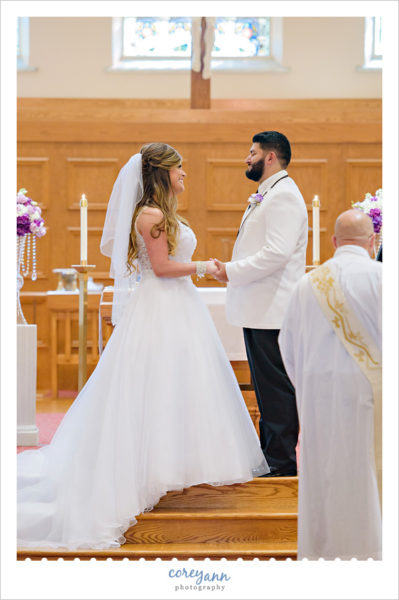 Wedding Ceremony at St. Paul's Catholic Parish