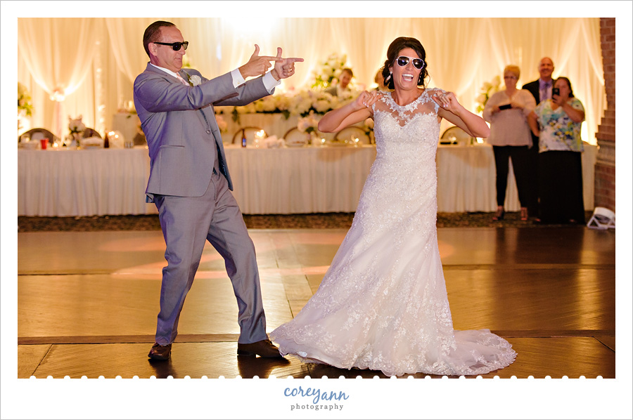 Coordinated Father/Daughter Wedding Dance