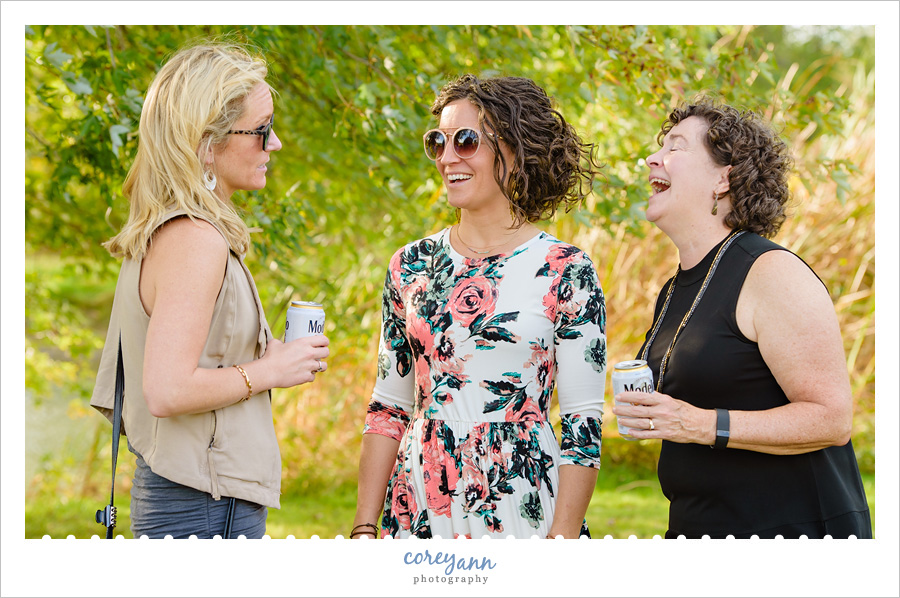 Backyard Wedding Reception in Kent Ohio