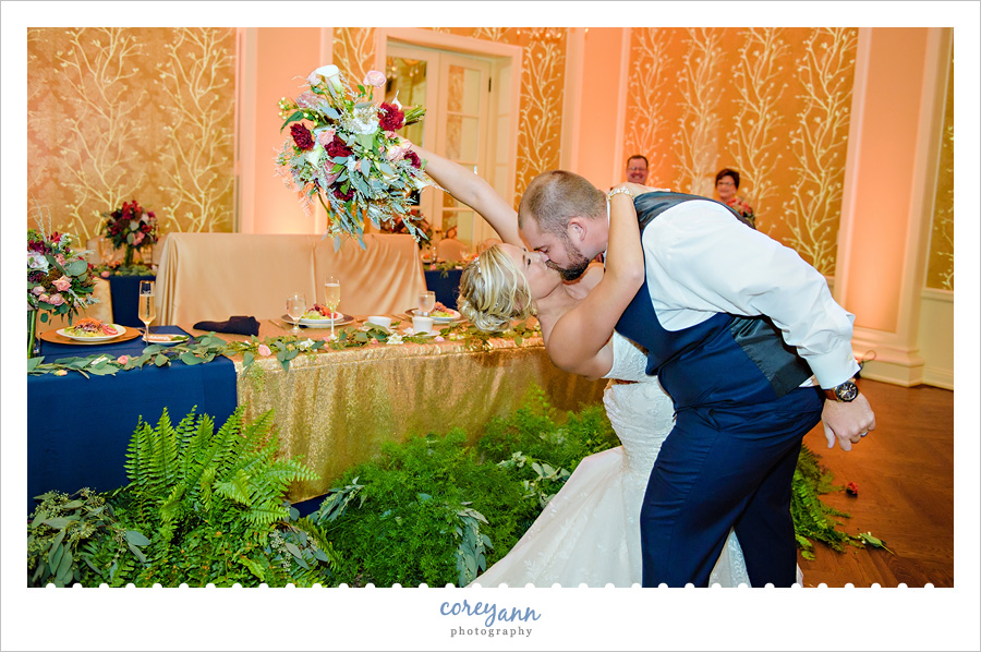 Brookside Country Club Wedding Reception in Canton