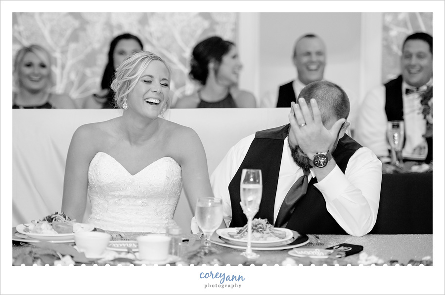 Brookside Country Club Wedding Reception in Canton