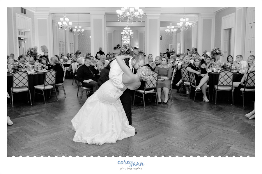 Brookside Country Club Wedding Reception in Canton
