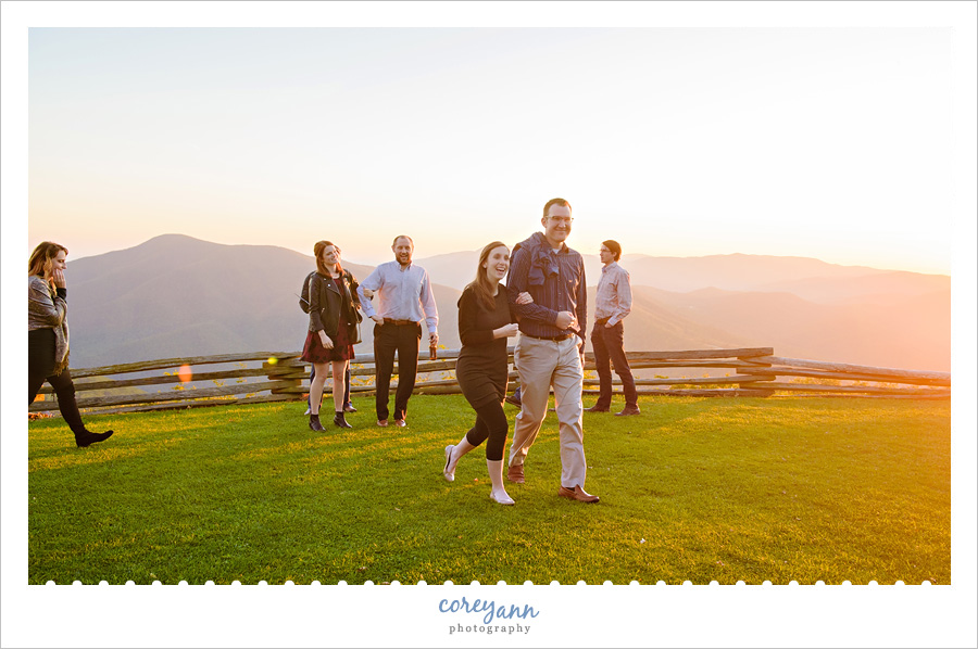 Wedding Rehearsal at Wintergreen Resort
