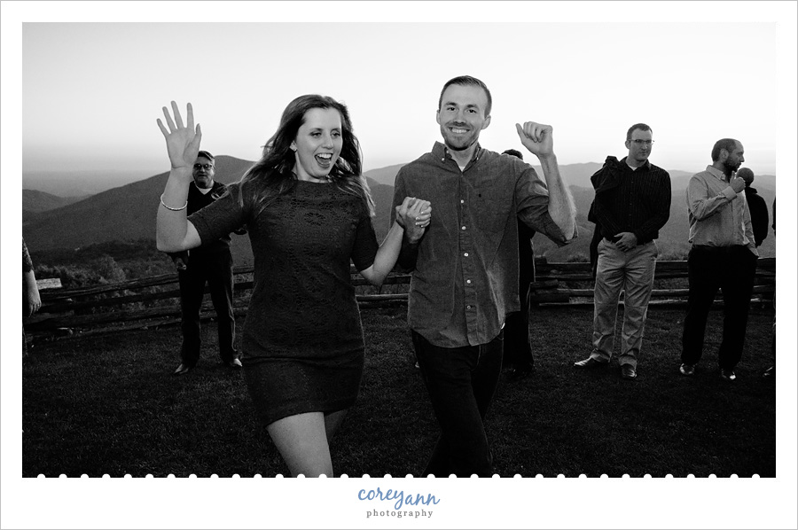 Wedding Rehearsal at Wintergreen Resort