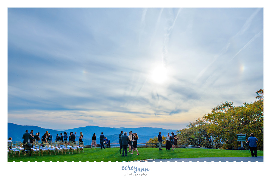 Wedding Ceremony at Wintergreen Resort