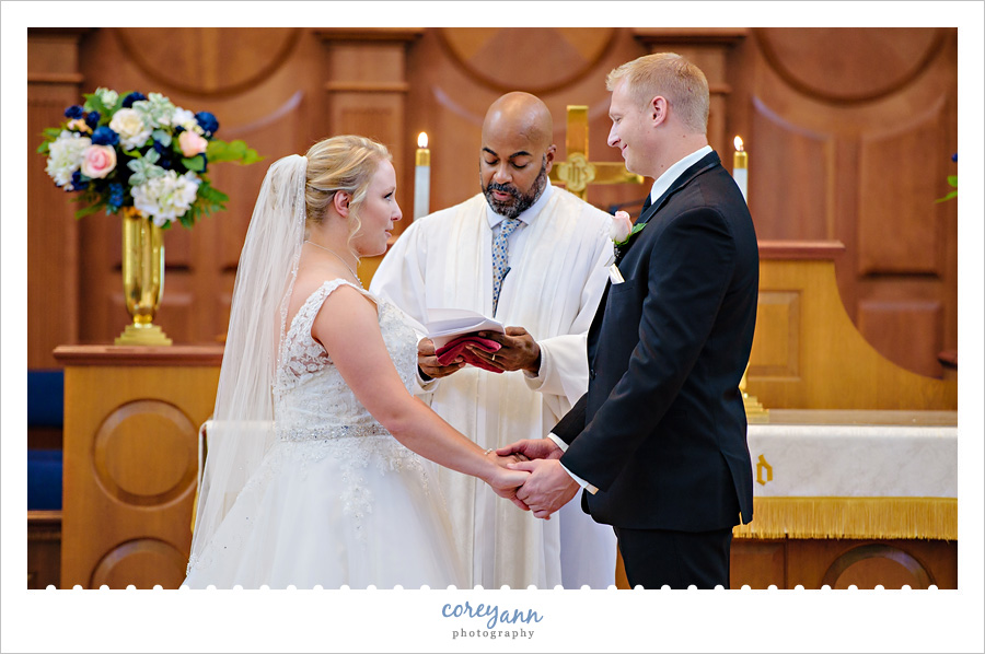 First United Methodist Church Of Akron Wedding Ceremony