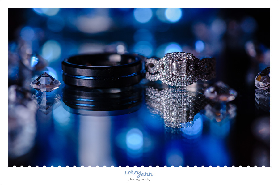 Winter Wedding Reception at Chenoweth Golf Course