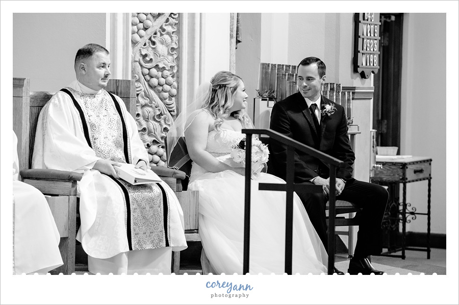 St Joseph Parish Wedding in Cuyahoga Falls
