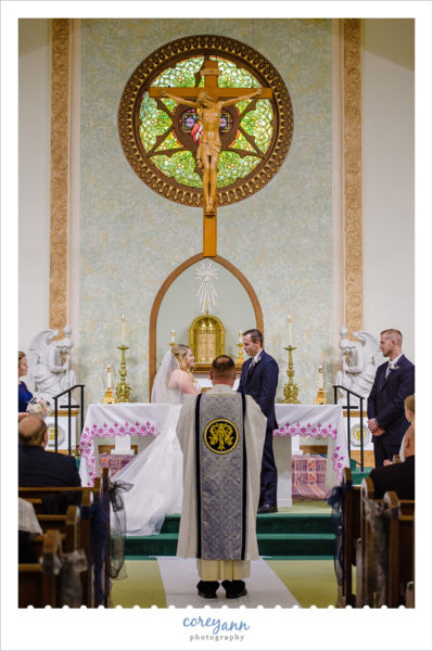 St Joseph Parish Wedding in Cuyahoga Falls