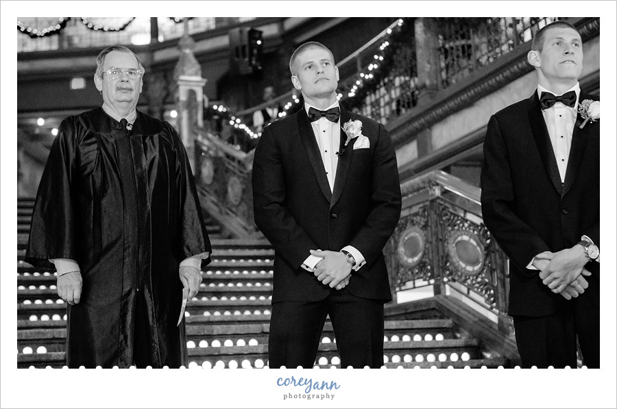 New Years Eve Wedding Ceremony at Hyatt Arcade