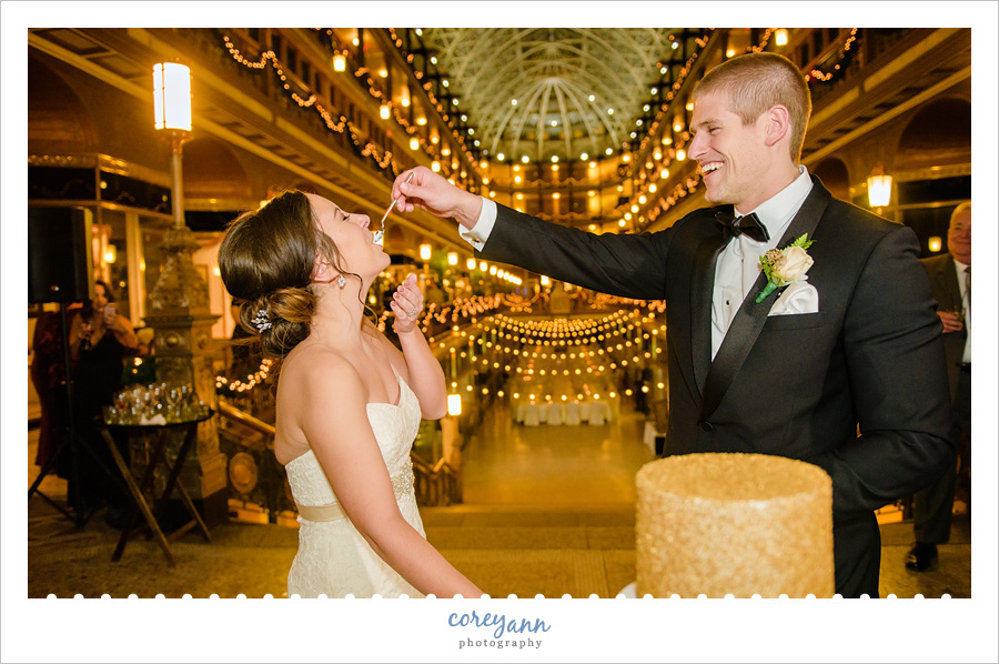 New Years Eve Wedding Reception at Hyatt Arcade