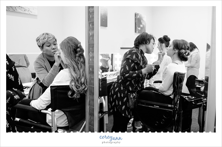 Cleveland Bridal Makeup in Ohio at Hyatt