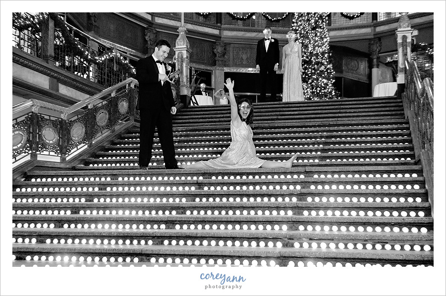 New Years Eve Wedding Reception at Hyatt Arcade