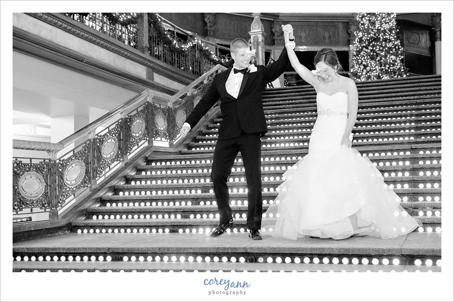 New Years Eve Wedding Reception at Hyatt Arcade