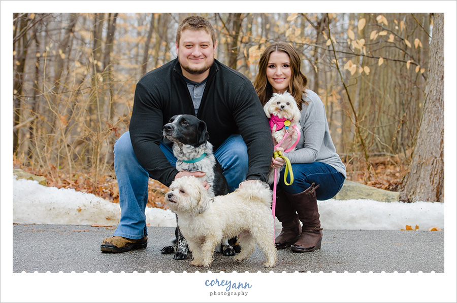 CVNP Winter Engagement Session